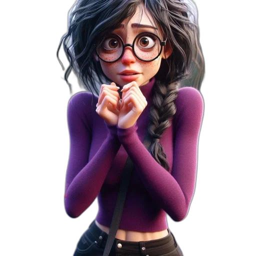 dress, staff, face, concept art transparent PNG cut-out