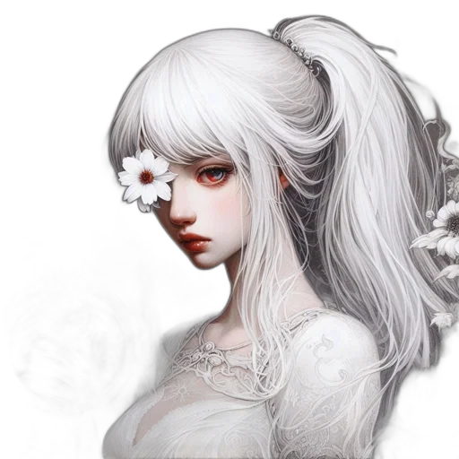 face, mask, flower, crown transparent PNG cut-out