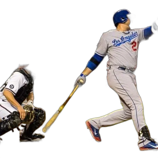 los, angeles, dodgers, player transparent PNG cut-out