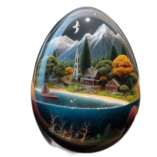jewelry, photorealistic, 3d render, oil painting transparent PNG cut-out
