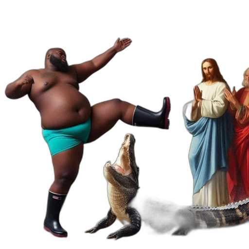 shoes, animal, concept art, man transparent PNG cut-out