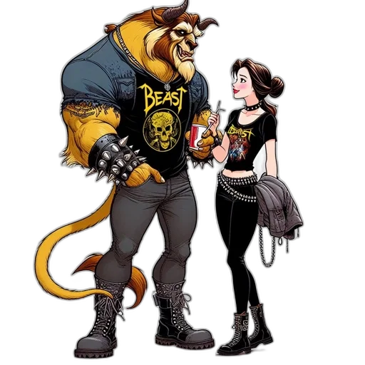 animal, concept art, cartoon, comic book art transparent PNG cut-out