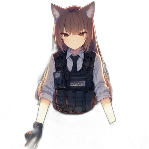staff, weapon, animal, jacket transparent PNG cut-out