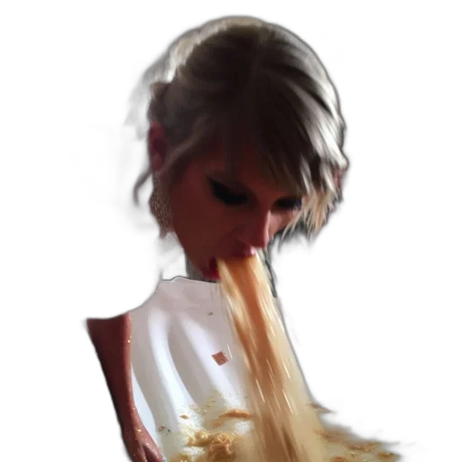 dress, food, creature, hair transparent PNG cut-out
