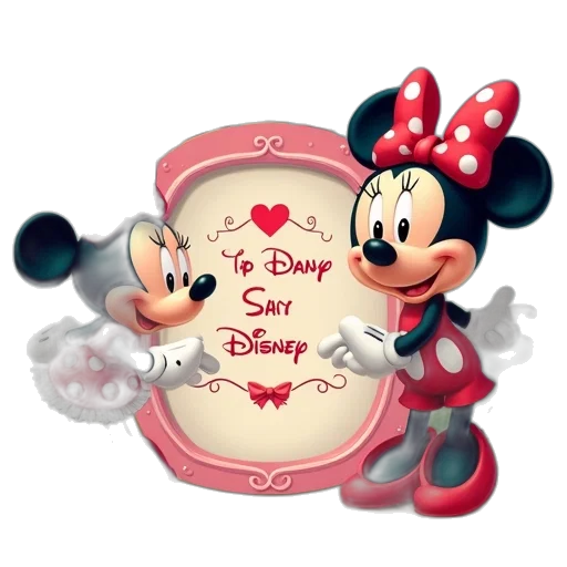 cartoon, 3d render, mickey, mouse transparent PNG cut-out