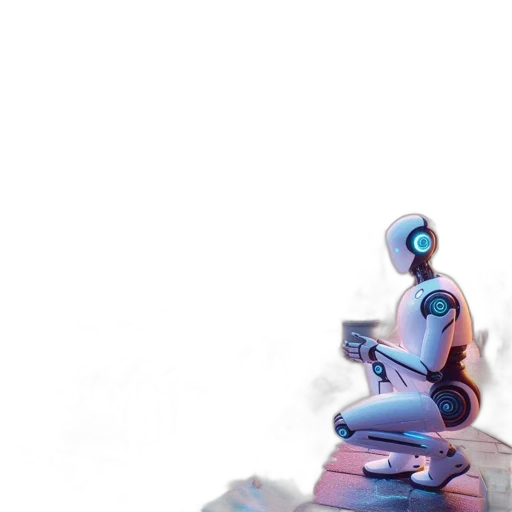 robot, furniture, jewelry, creature transparent PNG cut-out