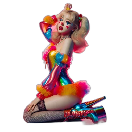 dress, shoes, hair, concept art transparent PNG cut-out