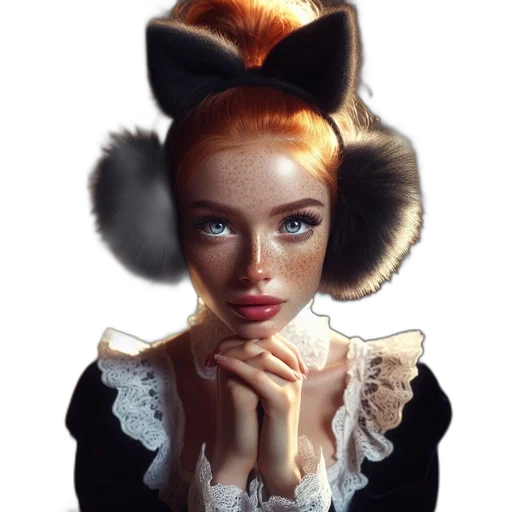 hat, dress, mask, face transparent PNG cut-out