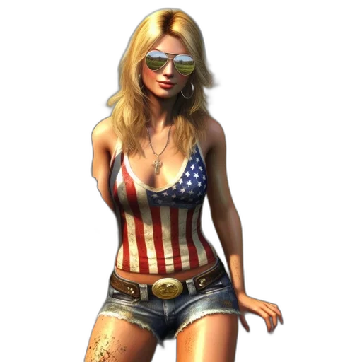 concept art, comic book art, 3d render, photorealistic transparent PNG cut-out