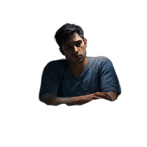 face, staff, jacket, animal transparent PNG cut-out
