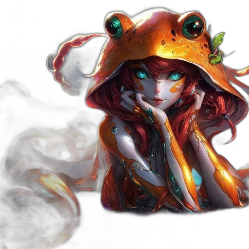 dragon, mask, hat, creature transparent PNG cut-out