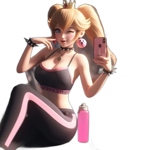 dress, staff, anime, concept art transparent PNG cut-out
