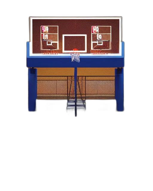 furniture, 3d render, pixel art, concept art transparent PNG cut-out