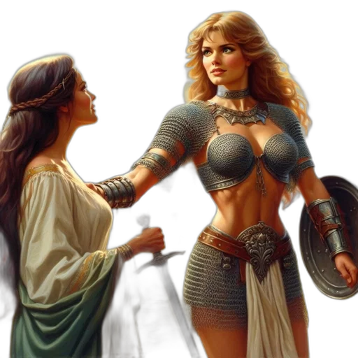 sword, fantasy art, concept art, comic book art transparent PNG cut-out