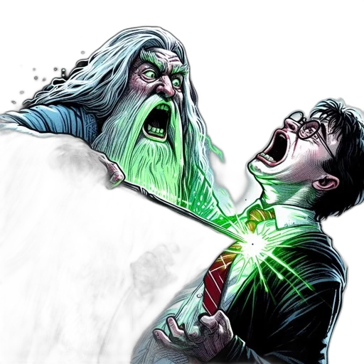 comic book art, concept art, fantasy art, fire transparent PNG cut-out
