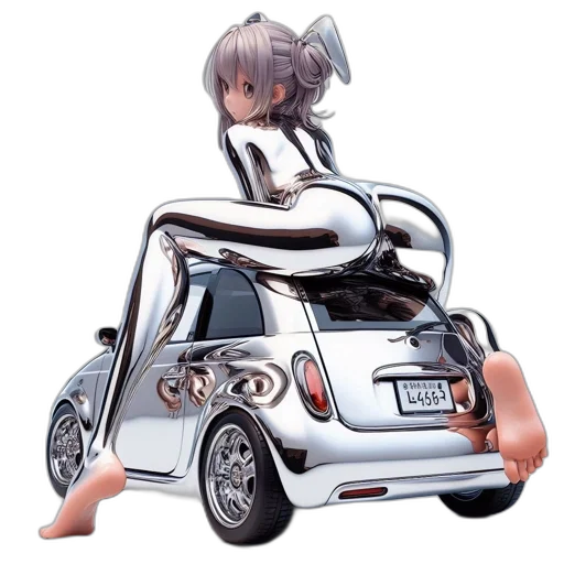 car, robot, concept art, anime transparent PNG cut-out