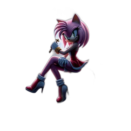 staff, creature, hair, robot transparent PNG cut-out