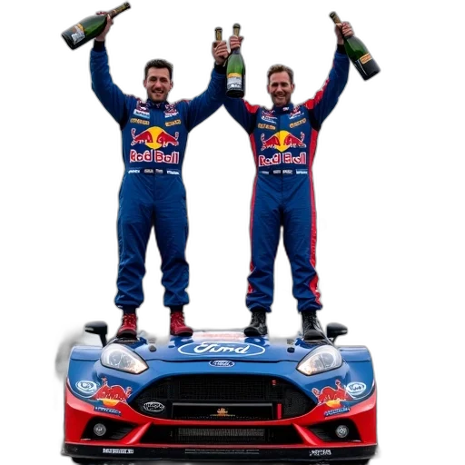 car, two, men, racing transparent PNG cut-out