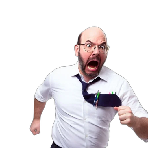 staff, jacket, creature, weapon transparent PNG cut-out