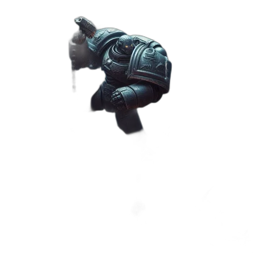 robot, weapon, staff, mask transparent PNG cut-out