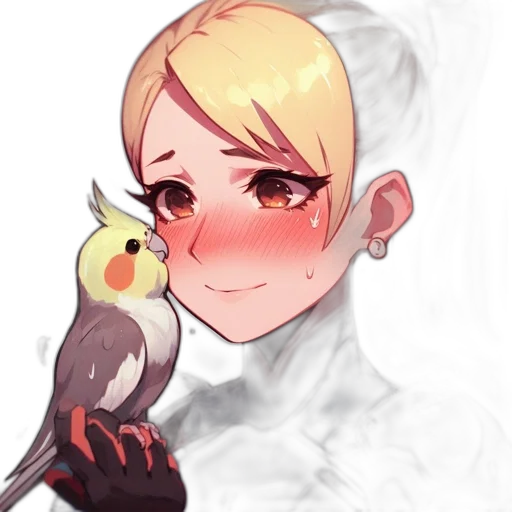 staff, pixel art, watercolor, anime transparent PNG cut-out