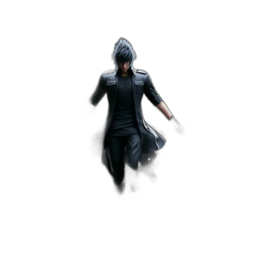 mask, jacket, creature, weapon transparent PNG cut-out