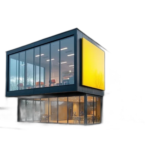 building, 3d render, concept art, photorealistic transparent PNG cut-out