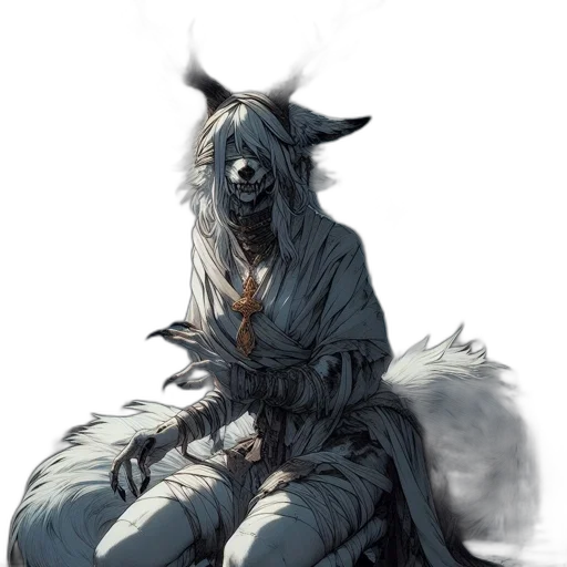 staff, creature, dragon, mask transparent PNG cut-out