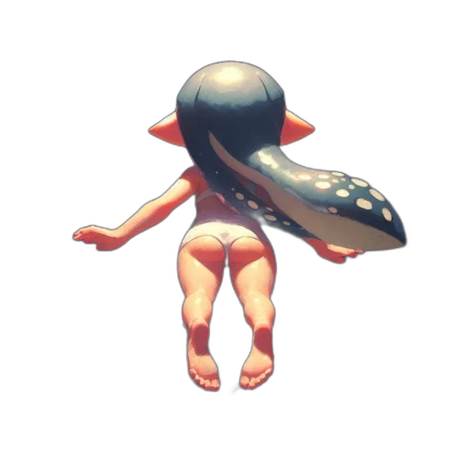 hat, weapon, creature, staff transparent PNG cut-out