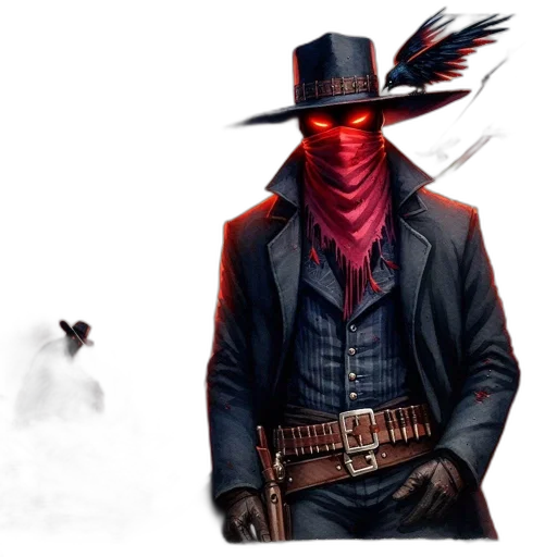 mask, concept art, comic book art, fantasy art transparent PNG cut-out
