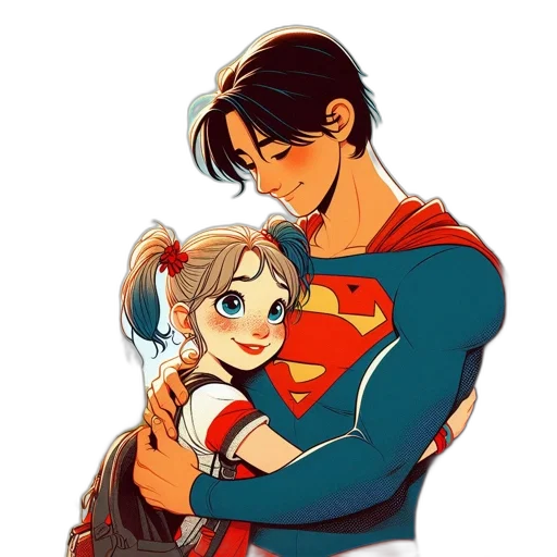 comic book art, cartoon, watercolor, concept art transparent PNG cut-out