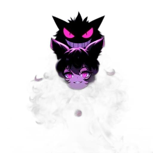 mask, creature, dragon, staff transparent PNG cut-out