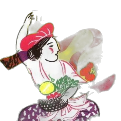 staff, dress, flower, jewelry transparent PNG cut-out
