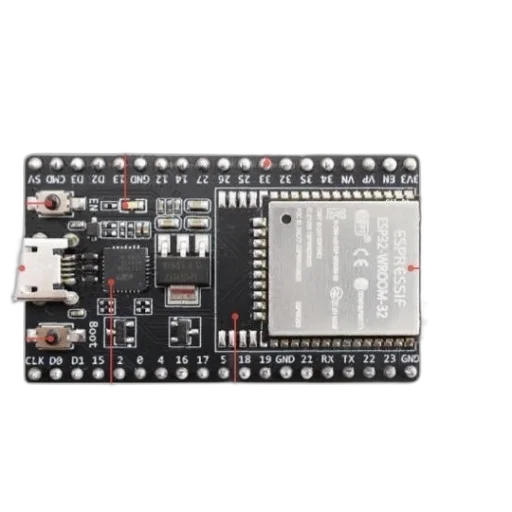 labeled, esp32, development, board transparent PNG cut-out