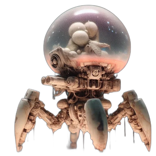 robot, creature, jewelry, animal transparent PNG cut-out