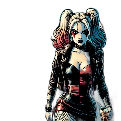 comic book art, concept art, cartoon, woman transparent PNG cut-out