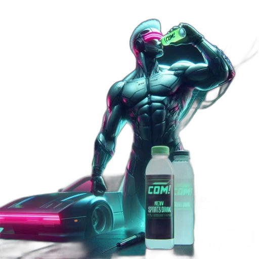 robot, weapon, bottle, staff transparent PNG cut-out