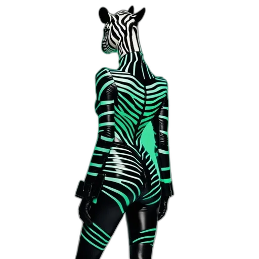 dress, cyberpunk, concept art, 3d render transparent PNG cut-out