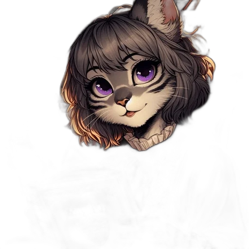 creature, mask, face, staff transparent PNG cut-out