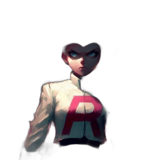 jacket, robot, face, staff transparent PNG cut-out
