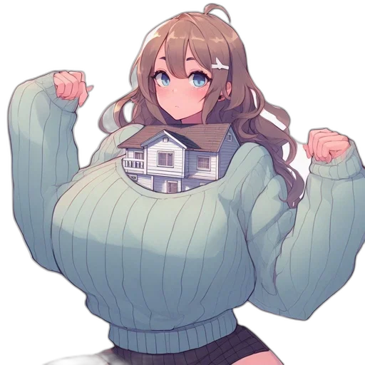 jacket, dress, robot, creature transparent PNG cut-out
