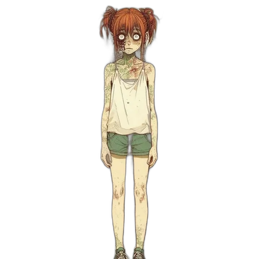 dress, staff, creature, jacket transparent PNG cut-out