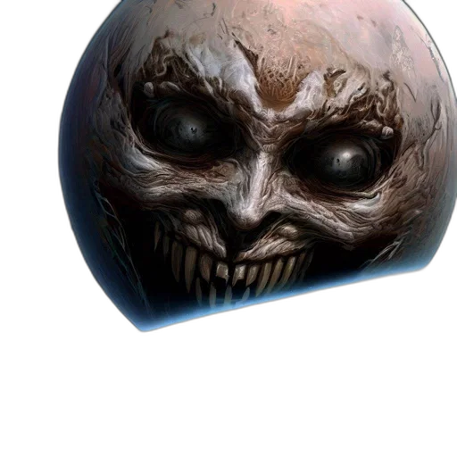 mask, face, creature, robot transparent PNG cut-out