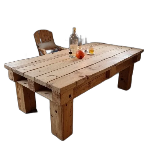 furniture, 3d render, diy, table transparent PNG cut-out
