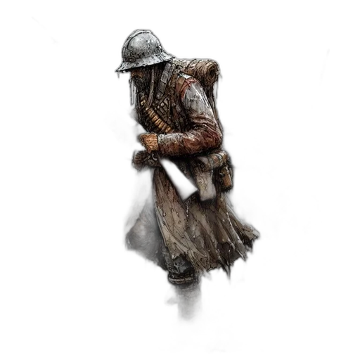 hat, weapon, sword, staff transparent PNG cut-out
