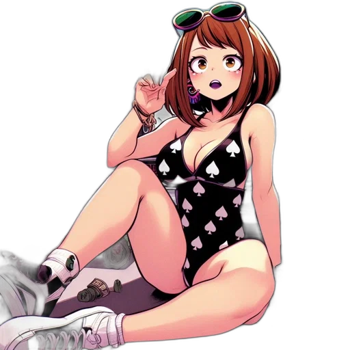 dress, staff, hat, animal transparent PNG cut-out
