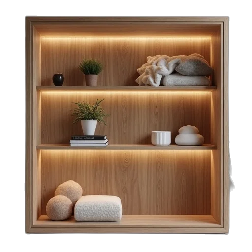 furniture, 3d render, photorealistic, earth tones transparent PNG cut-out