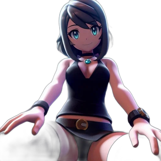 dress, weapon, staff, robot transparent PNG cut-out