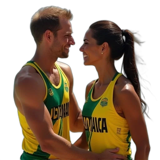 duke, duchess, cambridge, jamaica transparent PNG cut-out
