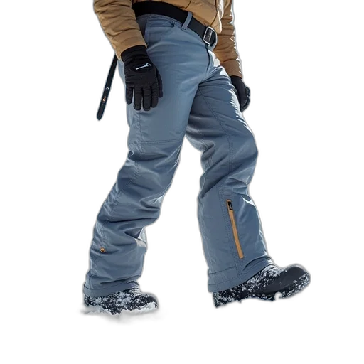jacket, staff, 3d render, mountain transparent PNG cut-out